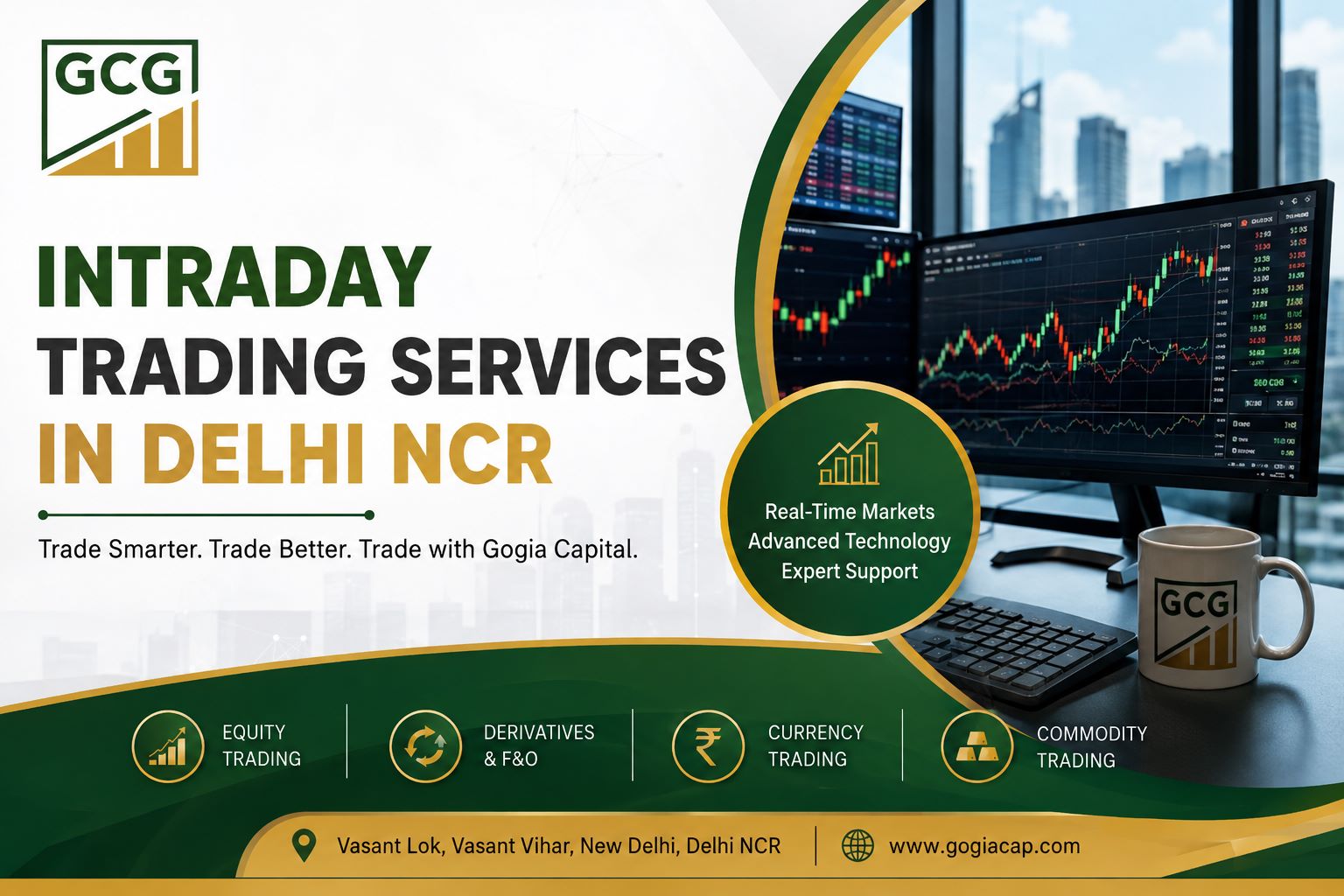 Intraday Trading Services in Delhi NCR: A Complete Guide for Active Traders
